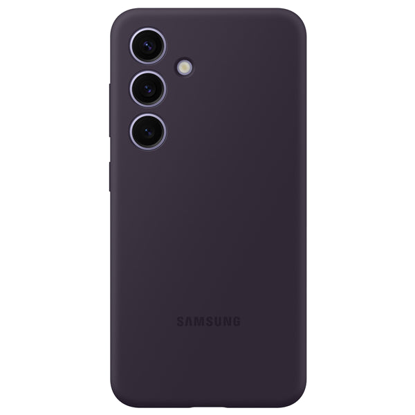 Galaxy S24 Silicone Case dunkel violet