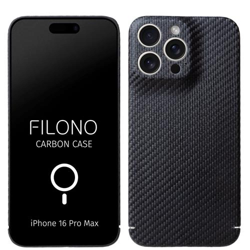 iPhone 16 Pro Max, MagSafe Carboncover schwarz