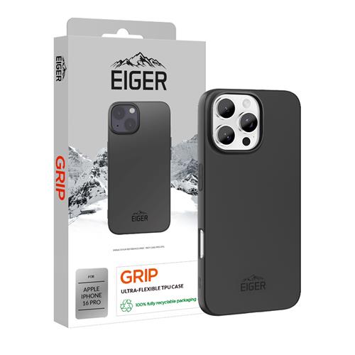 iPhone 16 Pro, Grip Case schw.