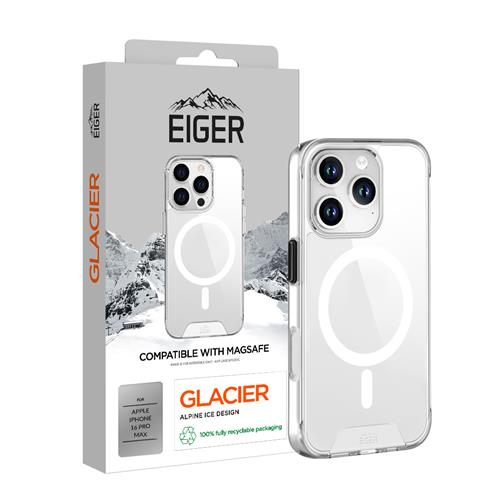 iPhone 16 Pro Max, Glacier MagSafe Case trans.