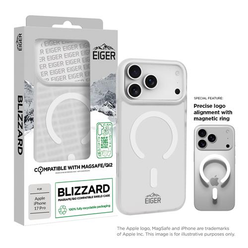 iPhone 17 Pro, Blizzard Case weiss