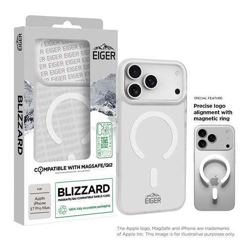iPhone 17 Pro Max, Blizzard Case weiss