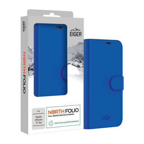 iPhone Air, North Folio Case blau