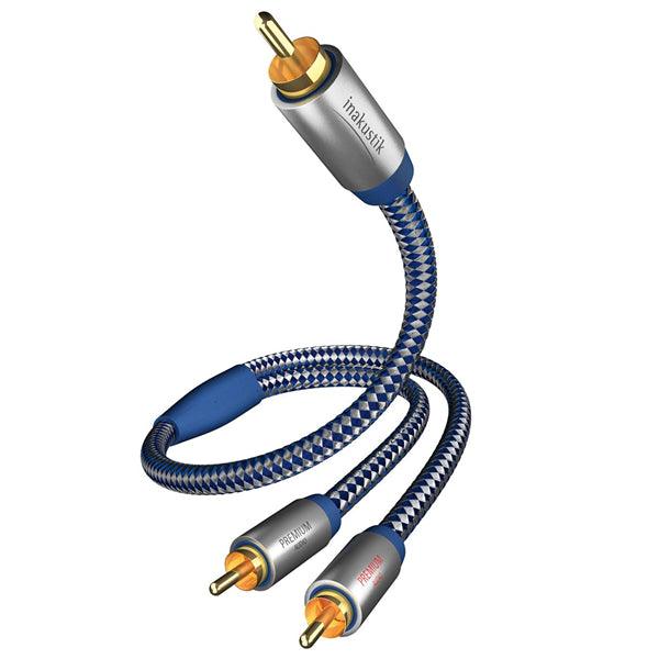 Premium RCA > 2x RCA 5.0m - handy.ch