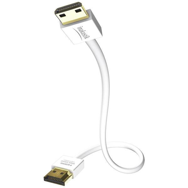 XS HDMI 2.0 Cable with Ethernet 18 Gbps 0.75m weiss - handy.ch