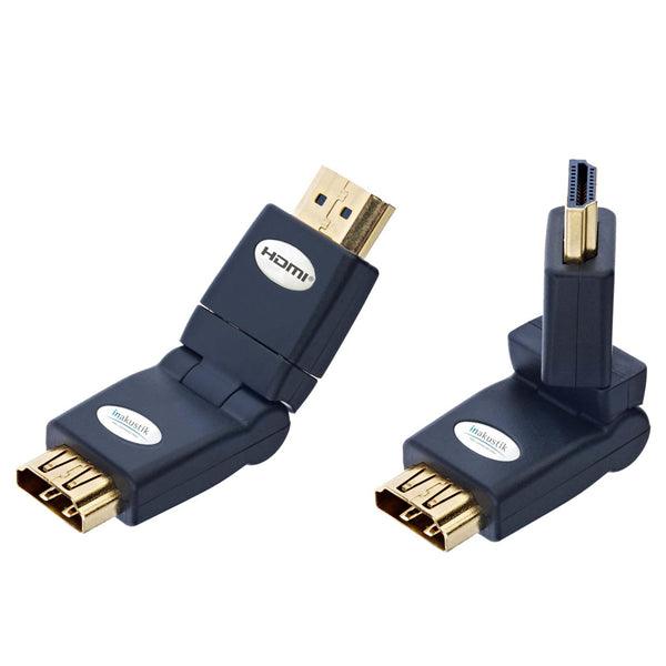 Premium HDMI Winkeladapter 360 - handy.ch