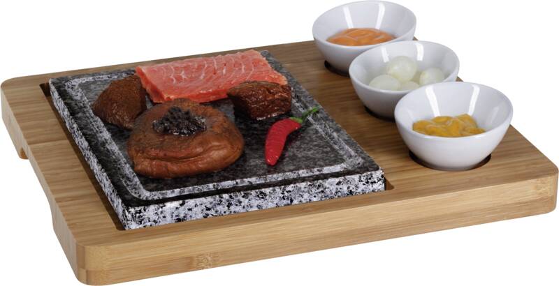 Hot Stone Set 5-teilig Bambus