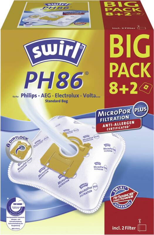 PH 86 / 8+2 MicroPor Plus AirSpace