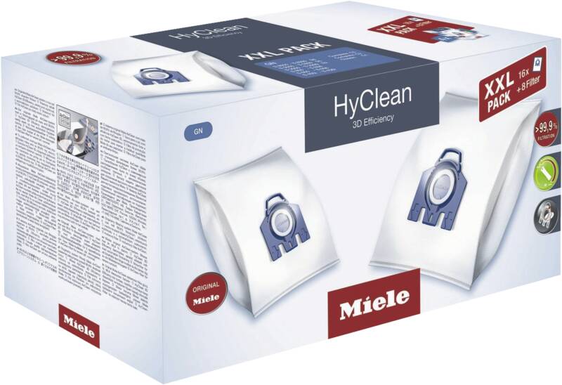 HyClean 3D Efficiency, XXL-Pack G/N Staubsaugerbeutel