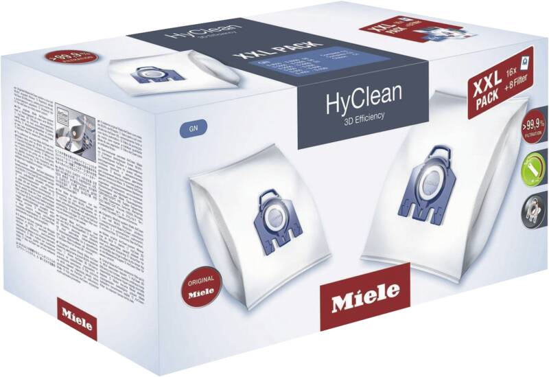 HyClean 3D Efficiency, XXL-Pack G/N Staubsaugerbeutel