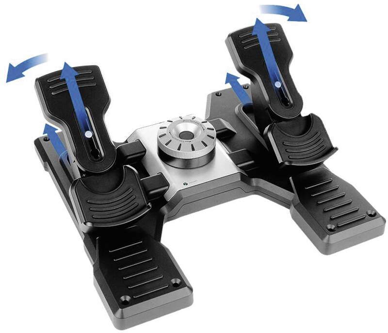 G Saitek Pro Flight Rudder Pedals