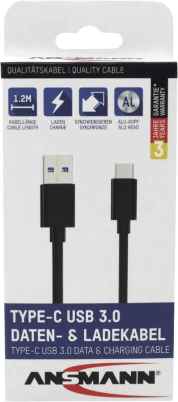 Type-C USB Daten und Ladekabel 120 cm