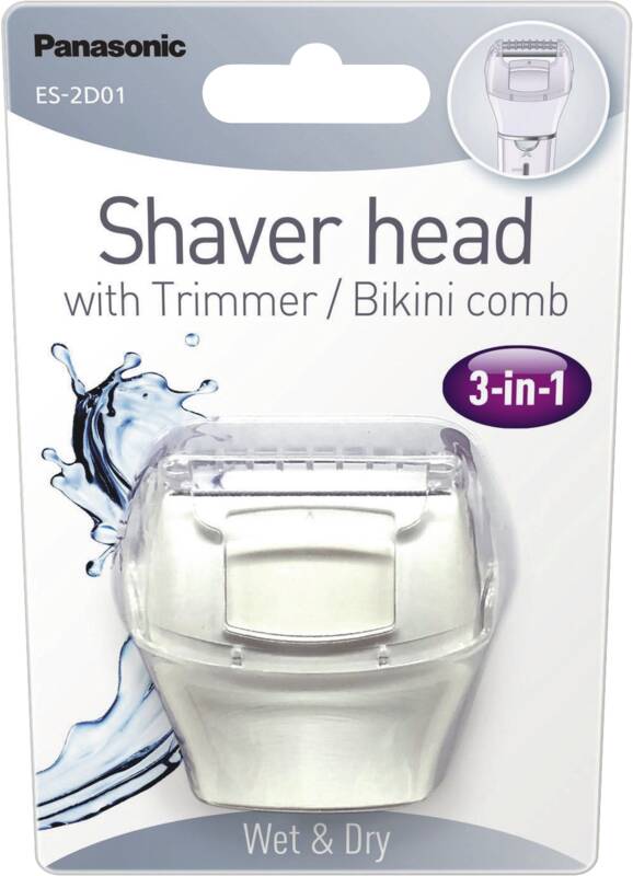 ES-2D01-W503 Rasieraufsatz mit ausklappbarem Langhaarschneid