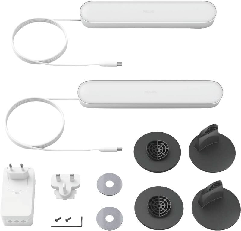 Hue Play LED Tischleuchte, WACA, Doppelpack inkl. Netzteil