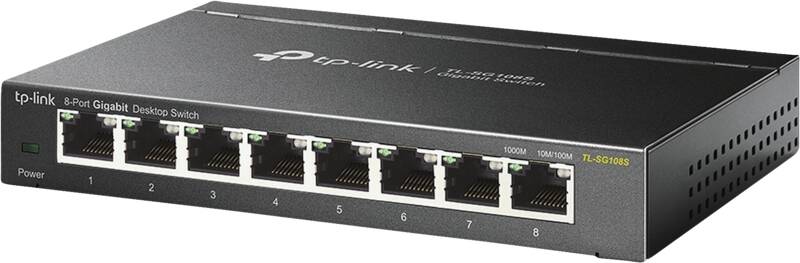 TL-SG108S 8-Port-Gigabit-Switch