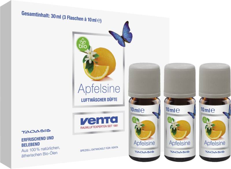 Bio-Duft Apfelsine 30ml (3Fl.a 10ml)