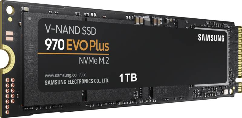 SSD 970 EVO Plus 2TB PCIe Gen3x4 M2.2280 NVMe 1.3 V-NAND