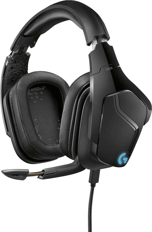 G935 LIGHTSYNC Wireless 7.1 Surround Gaming Headset Schwarz