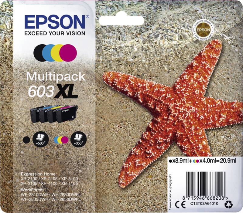 Multipack 603XL 4-colours