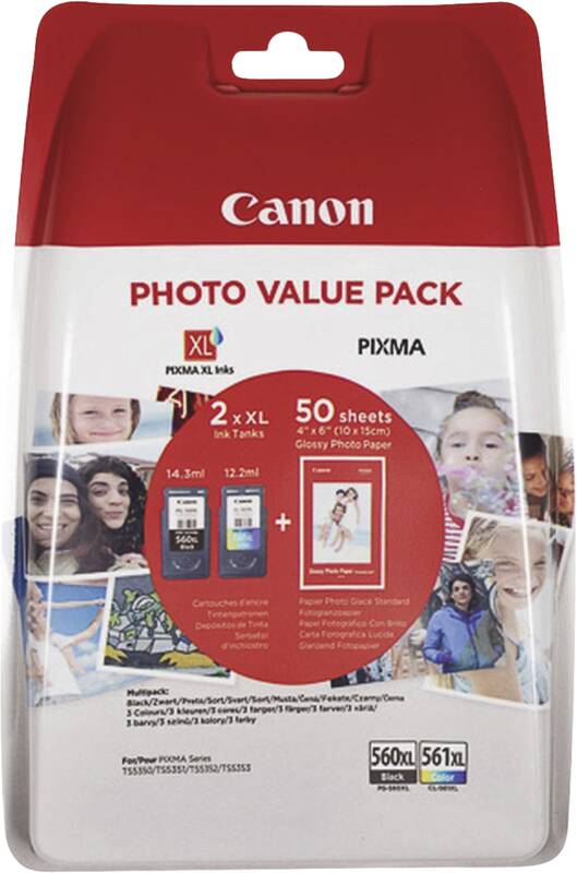 PG-560XL + CL-561XL Photo Value Pack