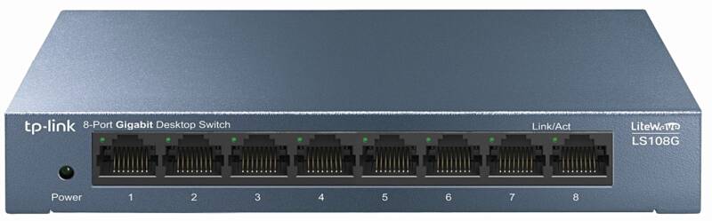 LS108G 8-Port Gigabit Desktop Switch LiveWave