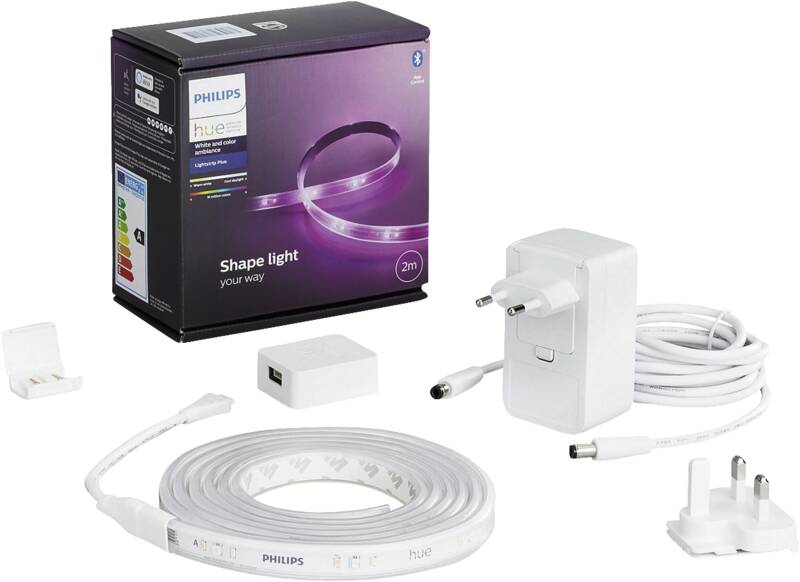 Hue 2m LightStrip Plus Basis 1600lm, BLE Version 4