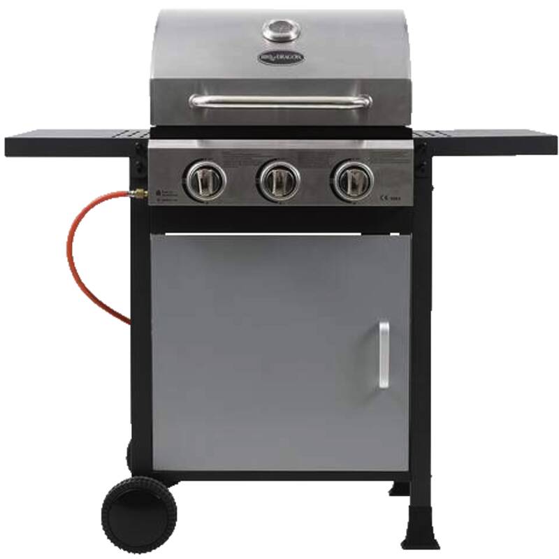 Gasgrill Bedano 3-Brenner mit Abdeckhaube