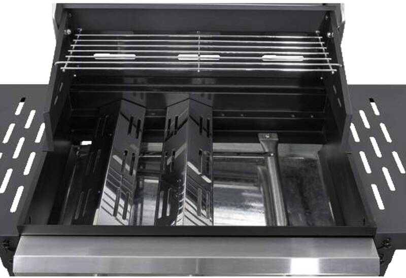 Gasgrill Bedano 3-Brenner mit Abdeckhaube
