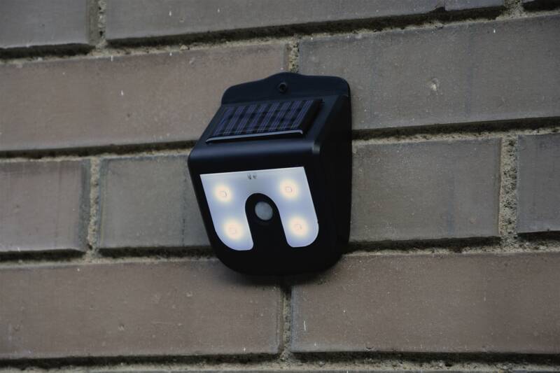 VIGILAMP SOLAR - Sonnenenergie-Leuchte mit Bewegunssensor
