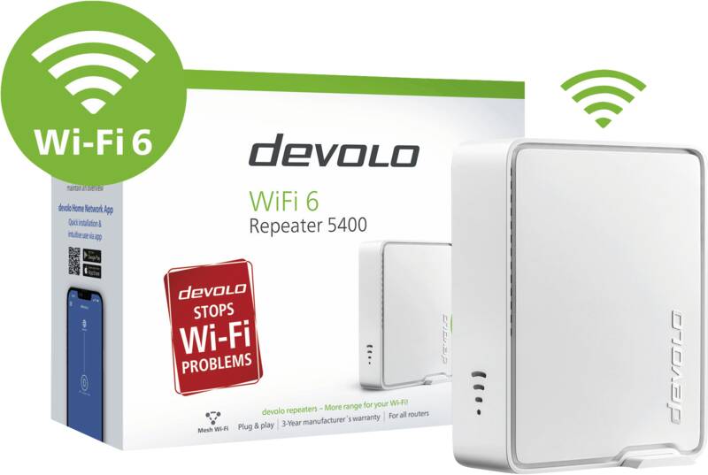 WiFi 6 Repeater 5400 - 8964