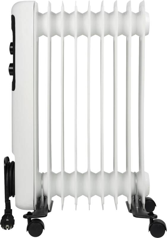 Ölradiator 9 Rippen, 2000 Watt