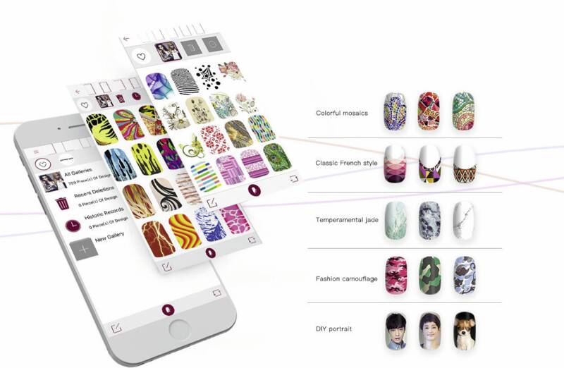O'2 Nails - Nail Art Printer pink