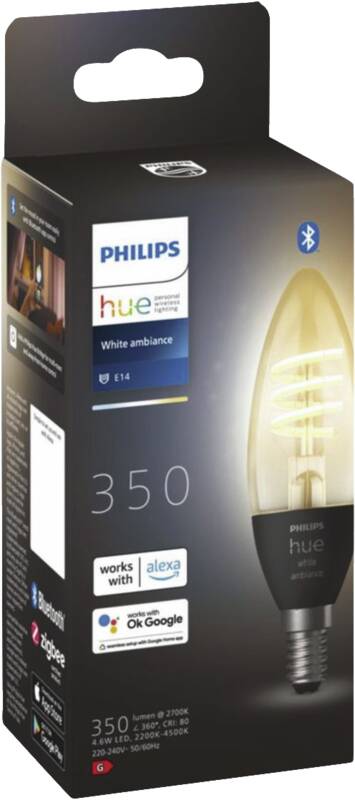 HueWA 4.9W Fil Candle E14 1P EU