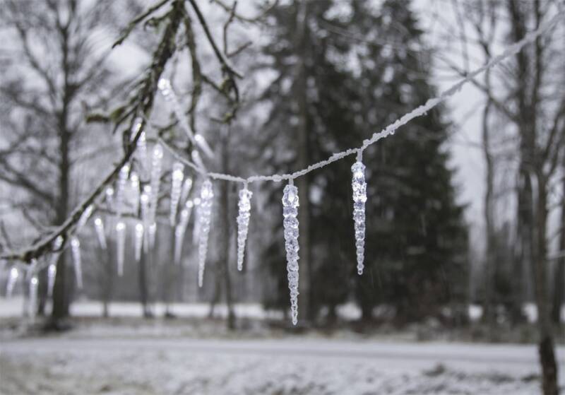 Eiszapfen-Lichterkette Gelido