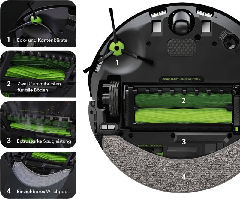 Roomba Wisch- und Saug-Combo J7 (C7158)