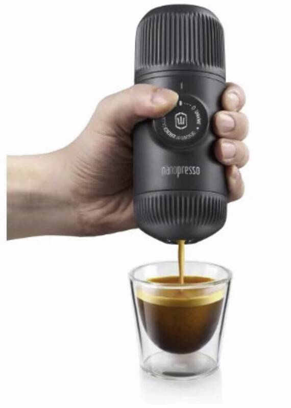 Nanopresso Bundel mit Carrying Bag NS NespressoAdapter