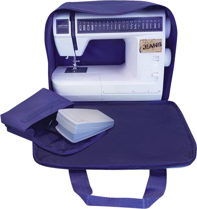 Nähmaschinentasche blau