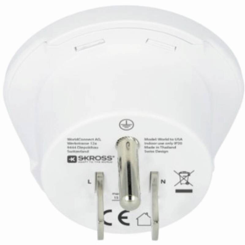 Country Travel Adapter World to AUS; Eingang: Schweiz, Itali