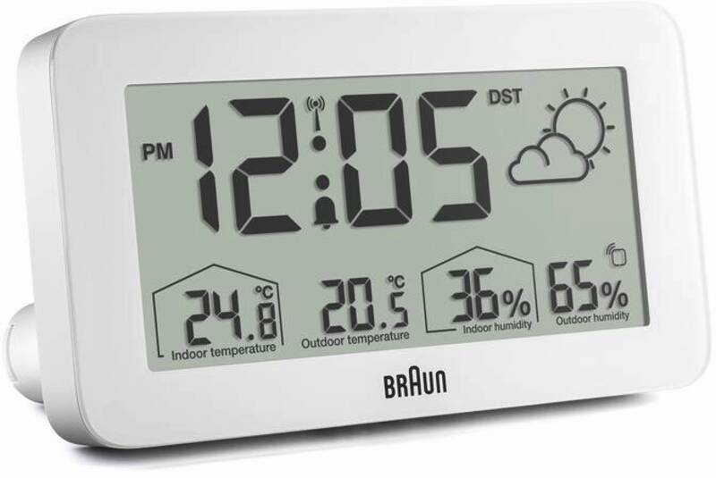 BC13WP-D Wetterstation DCF mit Snooze und Licht,Aussensensor