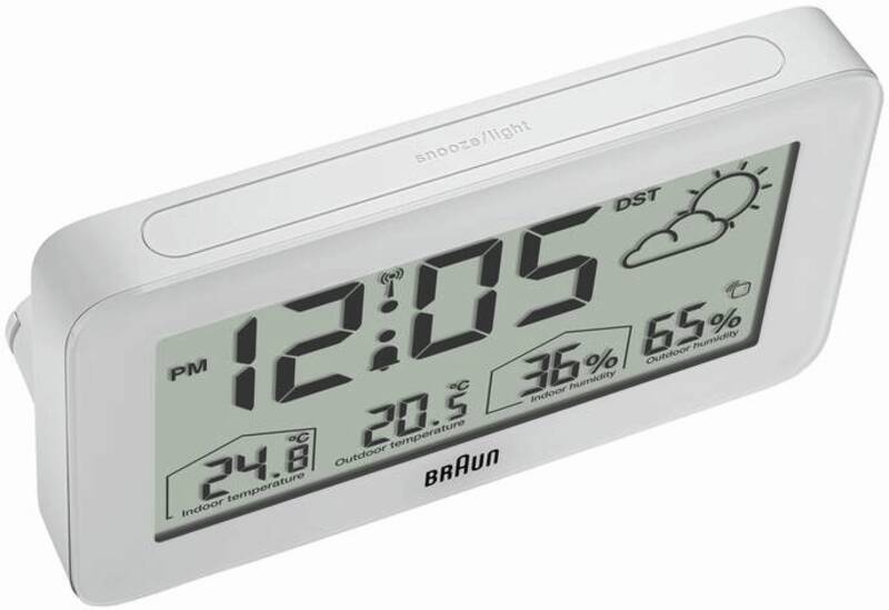 BC13WP-D Wetterstation DCF mit Snooze und Licht,Aussensensor