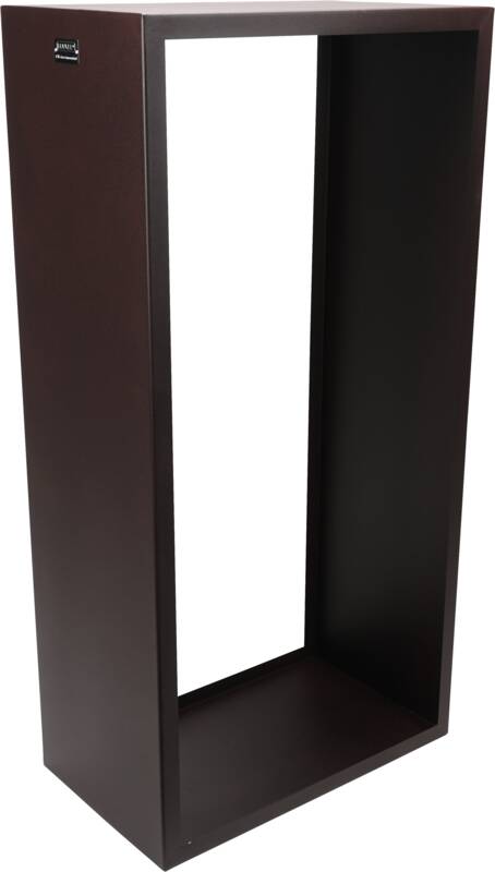 Kaminholzregal Nova 120, Stahl Rost-Look