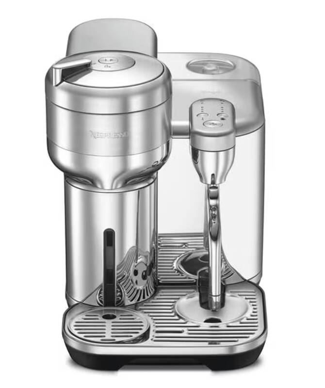 the Vertuo Creatista Brushed Stainless Steel