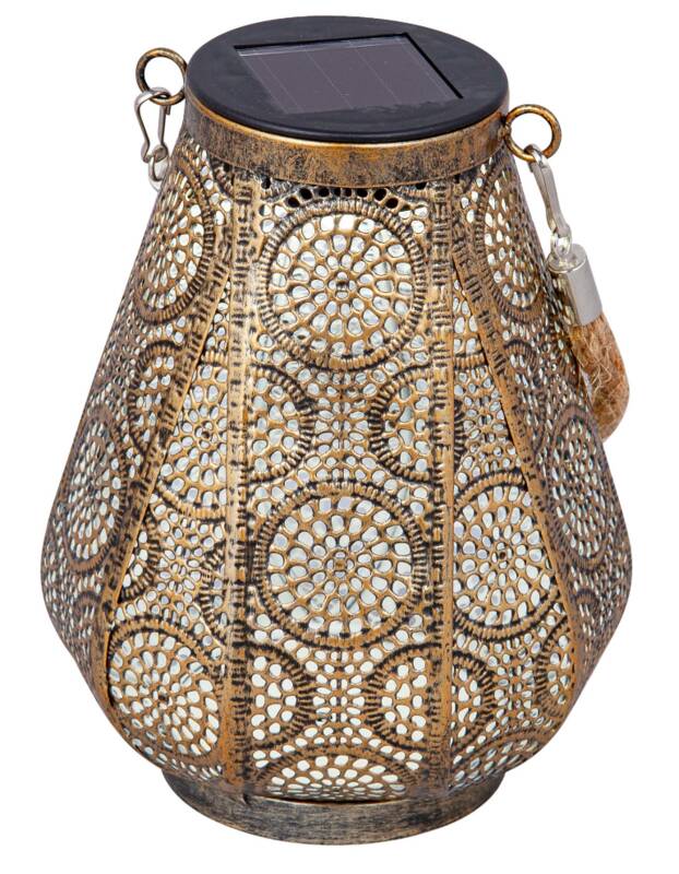 Solar Metal Laterne Sabik