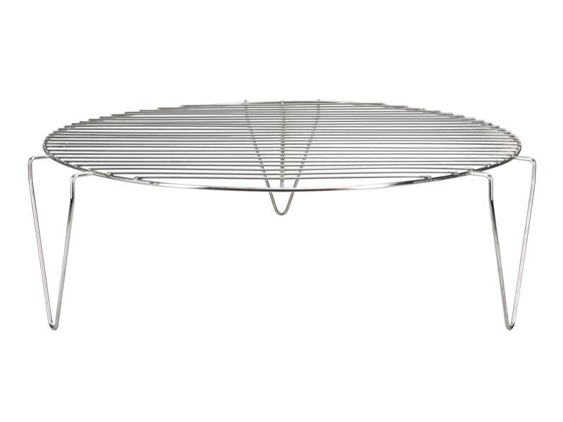 Feuerschalen-Grill inkl. Zange, Ø 60 cm, Edelstahl
