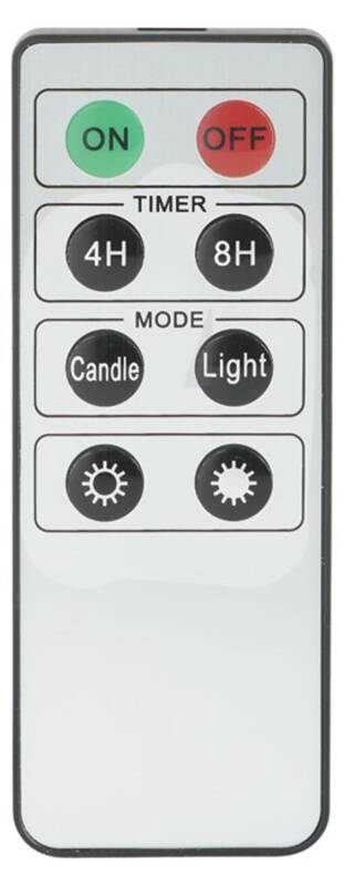 3D LED CANDLES 10PCS W/REMOTE CONTROL