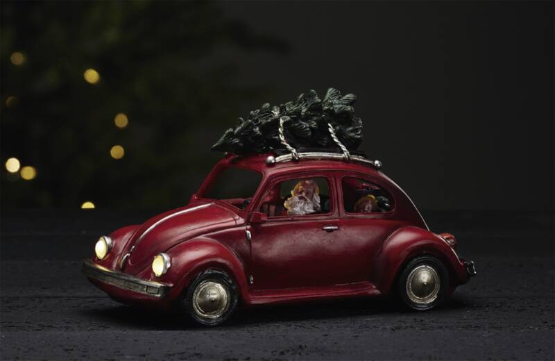 12.992-21 Table Deco Car with Tree