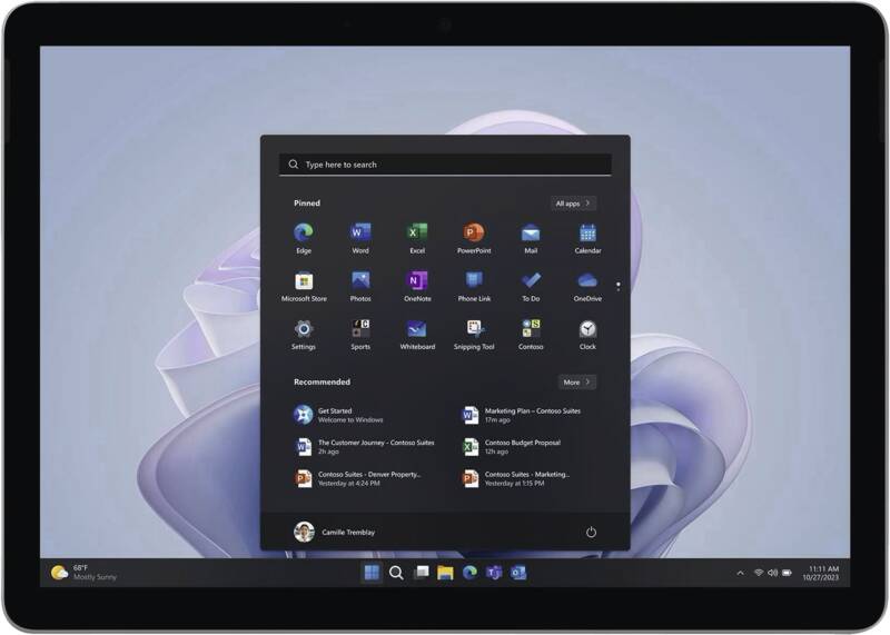 Surface Go 4 Business (Intel N, 8GB, 128GB eMMC, W11P)
