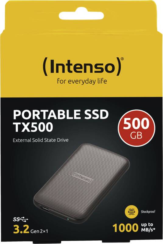EXTERNE SSD TX500 500GB