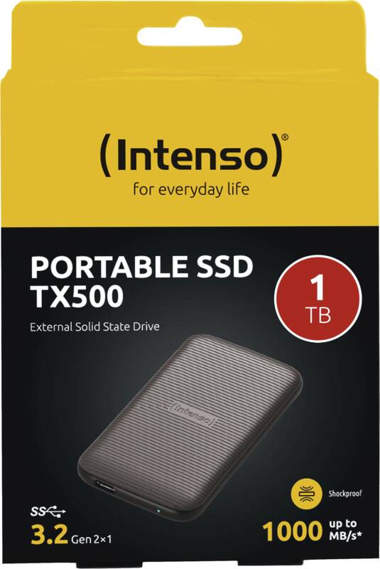EXTERNE SSD TX500 1TB