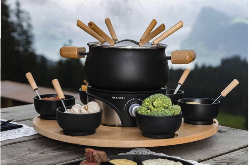 Elektro Fleischfondue Set Mia